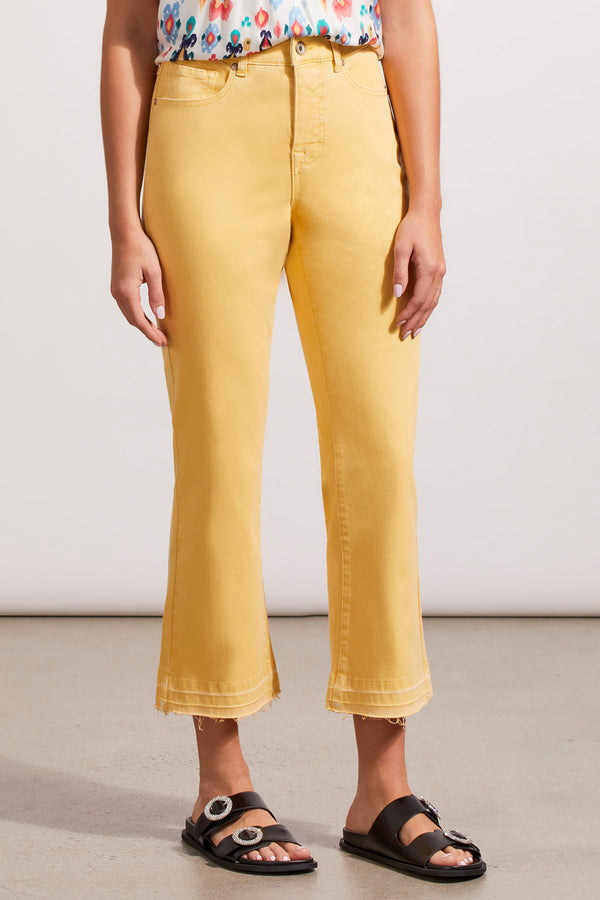 Sophia Micro Flare Capri Yellovango