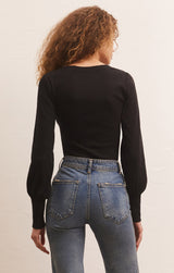 Rylen Long Sleeve Top Black