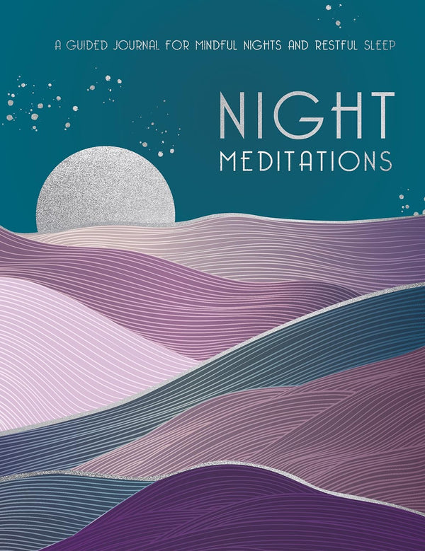 Night Meditations Book: A Guided Journal for Mindful Nights and Restful Sleep