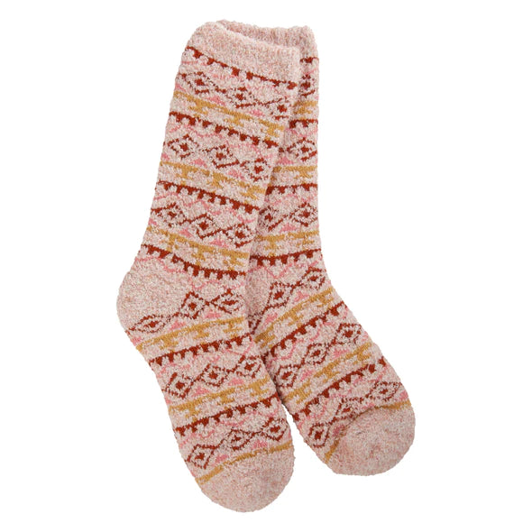 Cozy Winter Crew Sock Brandy
