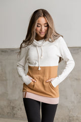 Cowlneck Sweatshirt Pocket of Sunshine