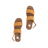 Jeju Platform Sandals Tan