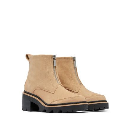 Joan Now Zip Boots Canoe + Black