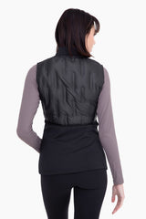 Slim Fit Hybrid Vest Black