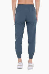 High Waist Active Joggers Midnight Navy