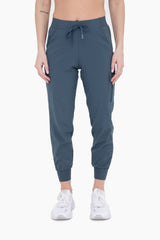 High Waist Active Joggers Midnight Navy