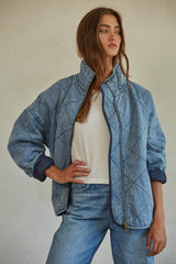 Eclipse Washed Denim Jacket Denim
