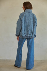 Eclipse Washed Denim Jacket Denim