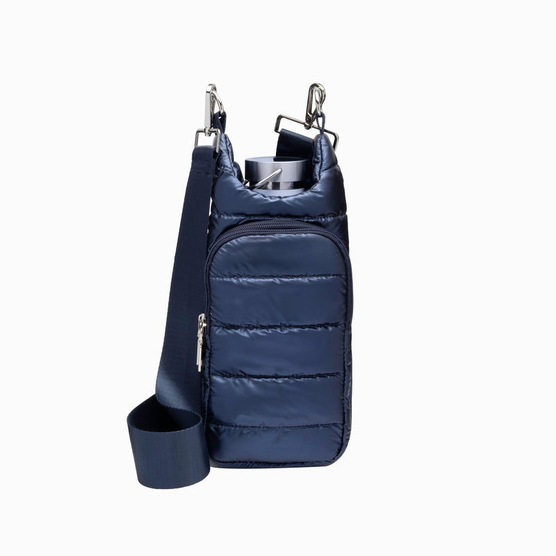 HydroBag Crossbody Navy Blue Shiny | Solid Navy