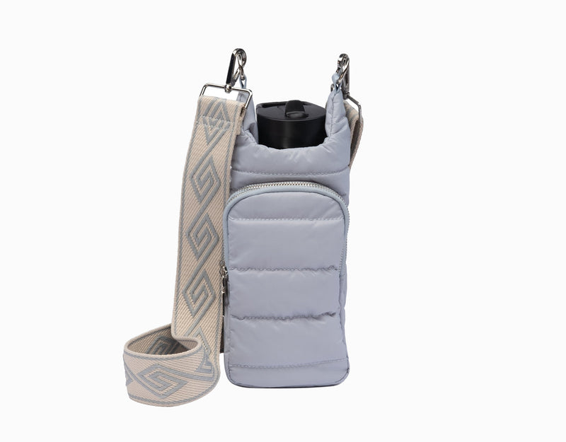 HydroBag Crossbody Sky Gray | Gray White Egyptian