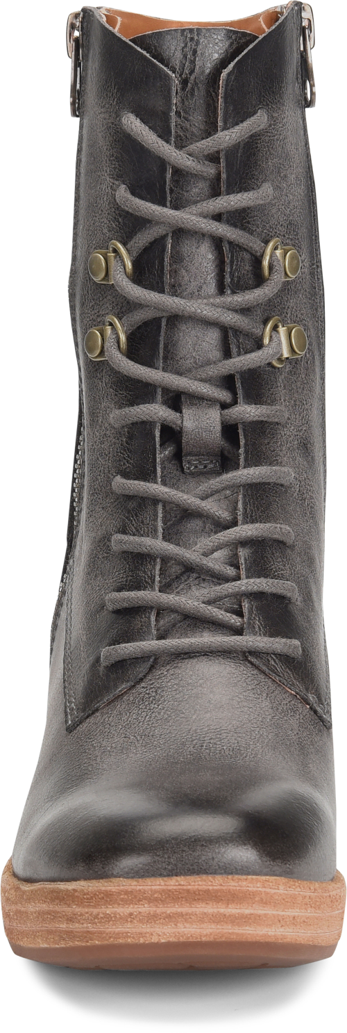Raleigh Lace Up Boot Dark Grey