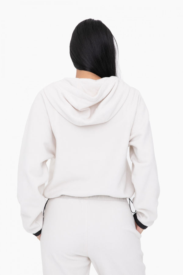 Fleece Zip Up Hoodie