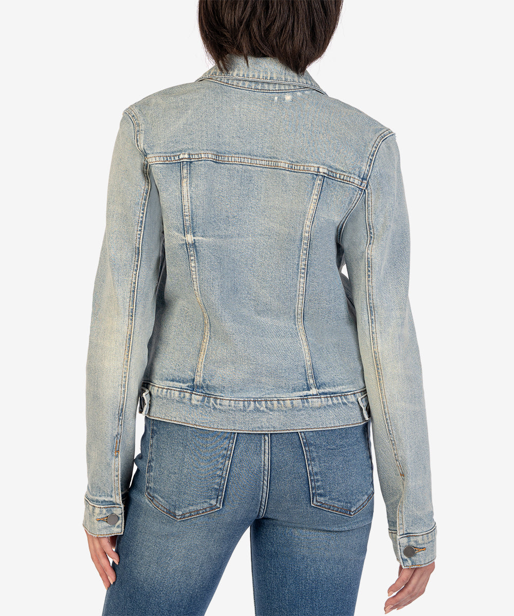 Anne Welt Pocket Denim Jacket Cultivate