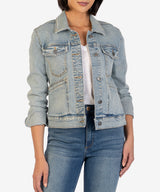 Anne Welt Pocket Denim Jacket Cultivate