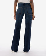 Ana Patch Pocket Flare Jeans Profuse