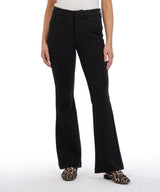 Ana High Rise Flare Trouser Black