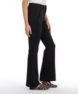 Ana High Rise Flare Trouser Black