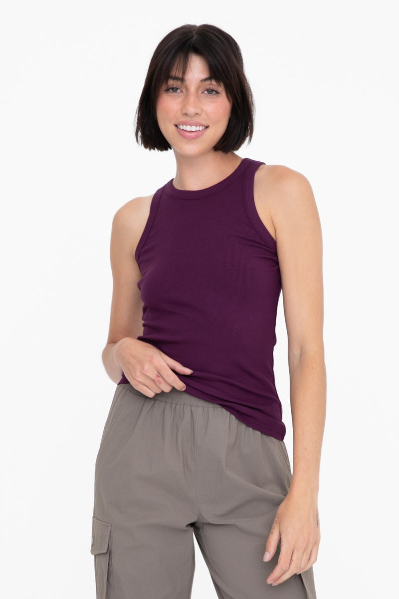 Essential Micro Rib Tank Twilight