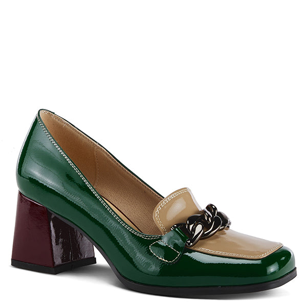Luzish Pump  Green Multi Patent