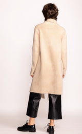 Stockport Long Sweater Jacket Beige