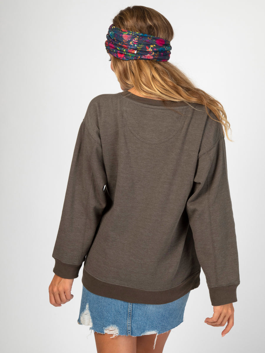 Be Happy Comfy Pocket Sweatshirt