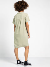 Lindsey Polo Shirt Dress Sage