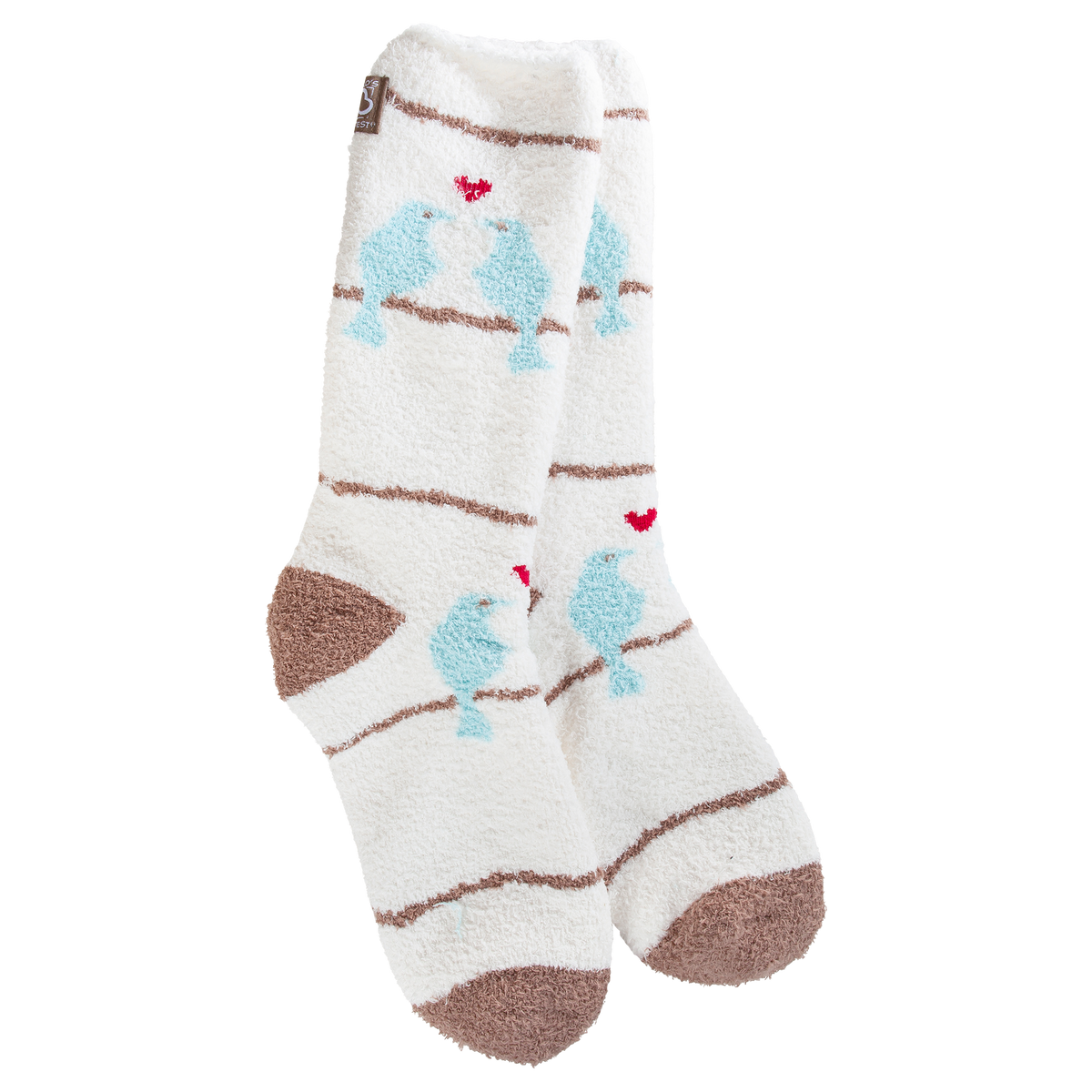 Cozy Crew Sock Love Birds