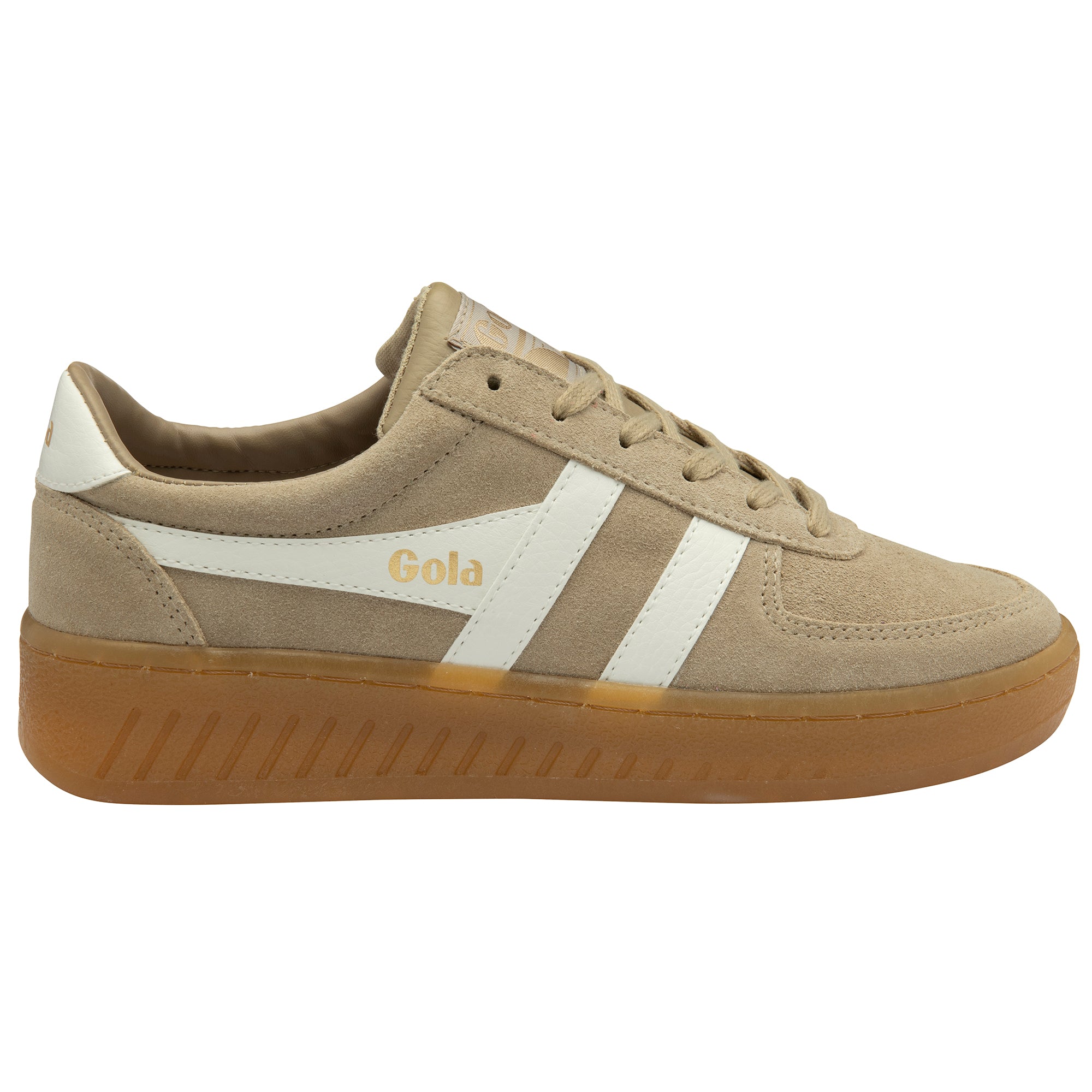 Grandslam Suede Sneakers Bone, Off White + Gum