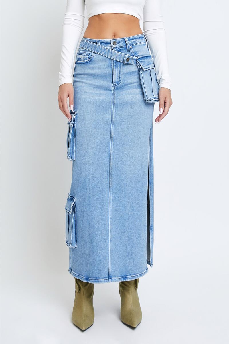 Peyton Cargo Pocket Skirt