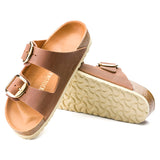 Arizona Big Buckle Sandals Cognac