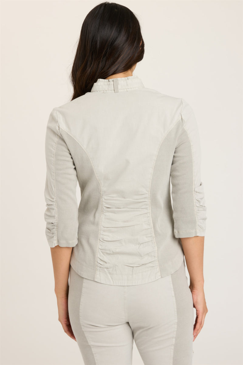 Janet Zip Jacket Whitecap Pigment