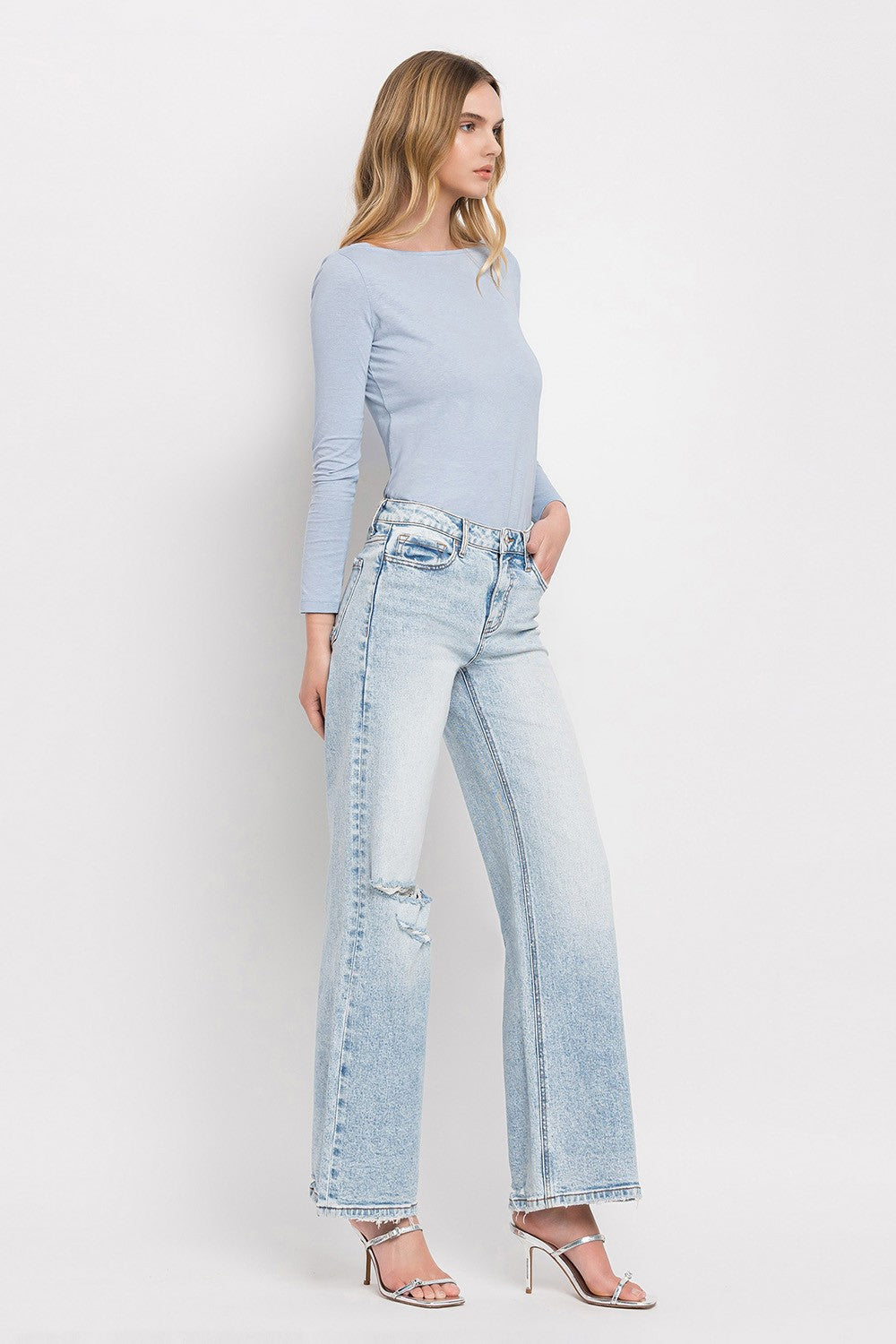 Super High Rise Wide Leg Jeans Rediscover