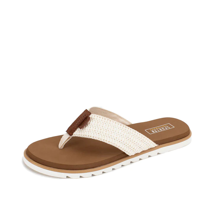 Sarnia Flip Flops Ivory