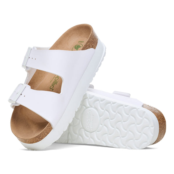 Arizona Flex Platform Sandals White