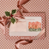 Satin Pillowcase & 4 PC Scrunchie Gift Set