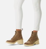 Hi Line Heel Lace Boot Umber + Ceramic