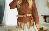 Mohawk Belt Tan Rustic