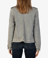 Amanda Welt Pockets Boxy Jacket Comfortable