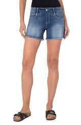Gia Glider Fray Hem Short Tilton