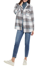 Wool Cozy Pocket Shacket Stillwater