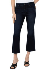 Hannah Crop Flare Cut Hem Piedmont