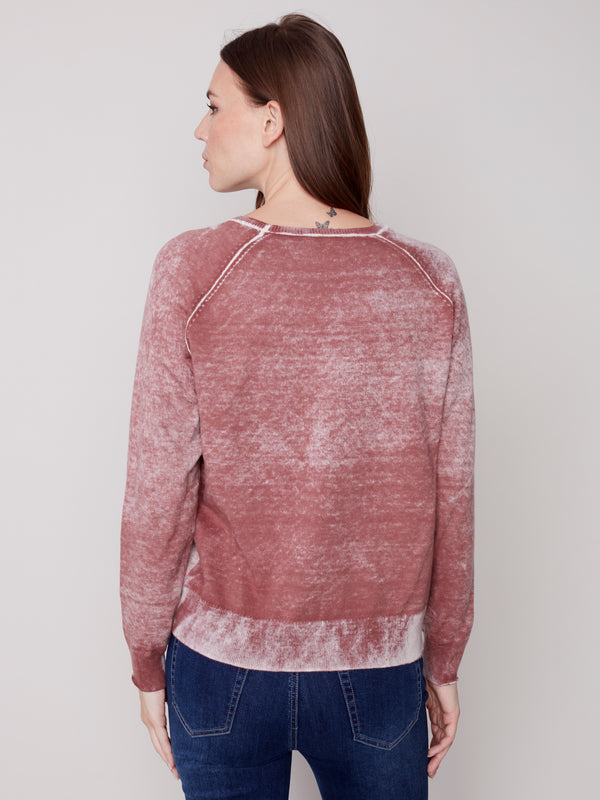 Washed Out Sweater Port