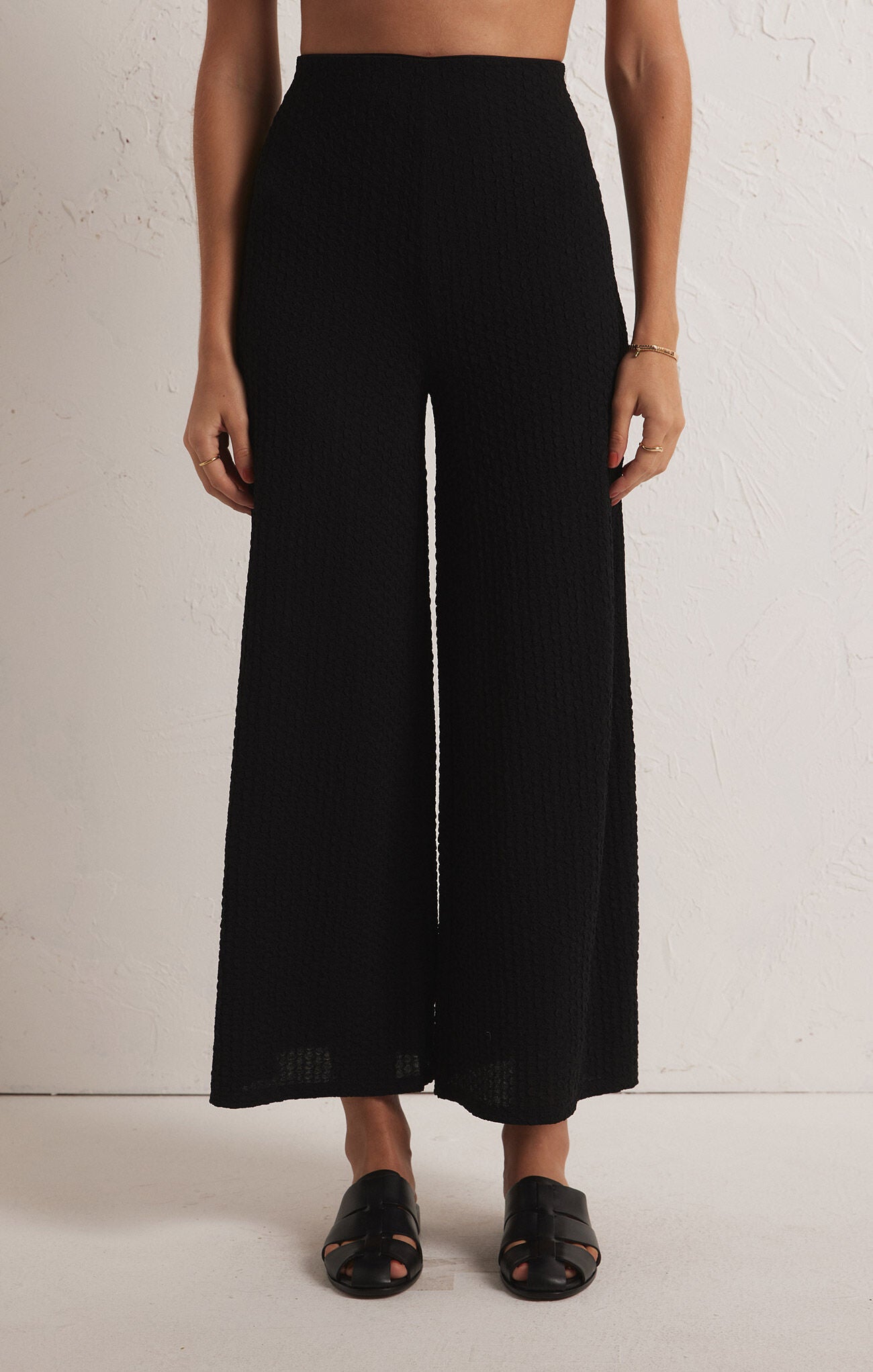 Billie Wide Leg Pants Black