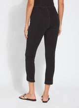 Happy Hour Braided Crop Jean Midtown Black