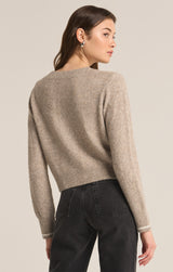 Amour Milan Sweater Heather Taupe