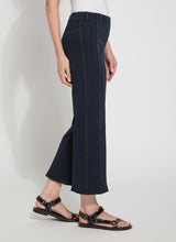 Payton Wide Leg Crop Indigo