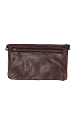 Cadence Convertible Wallet Teak Rustic