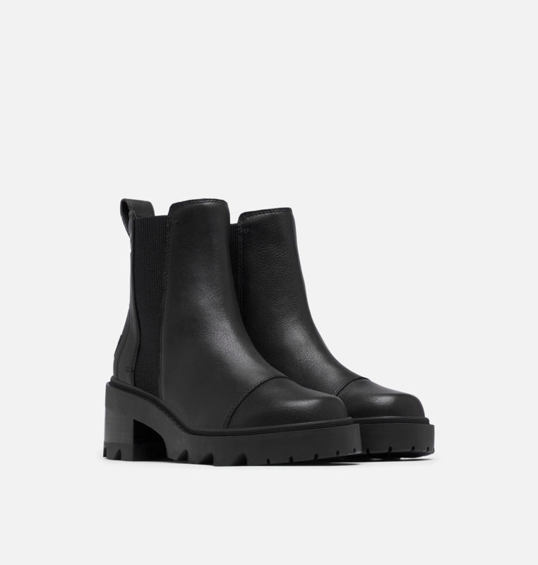 Joan Now Chelsea Boot Black + Black