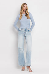 Super High Rise Wide Leg Jeans Rediscover