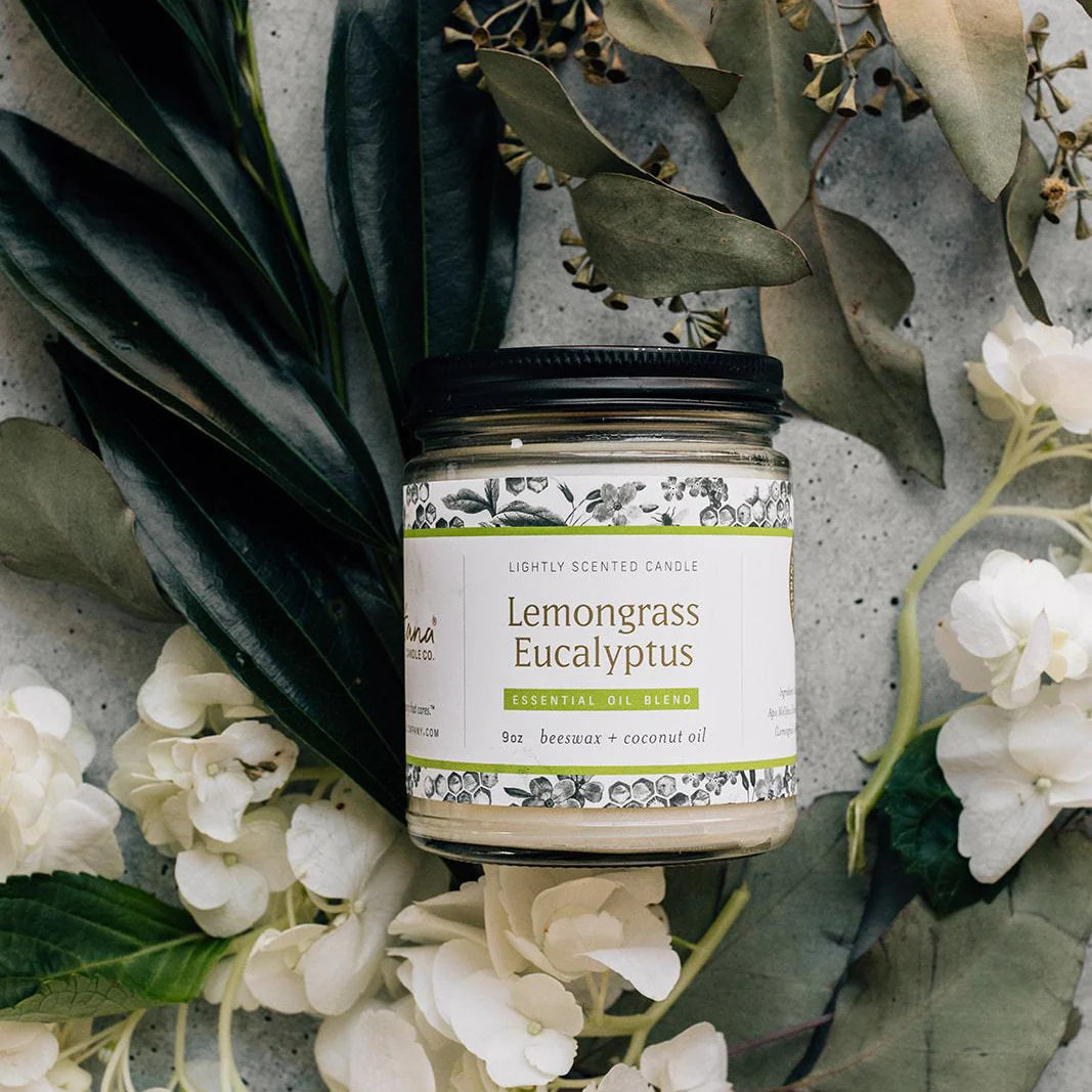 9 OZ Essential Oil Jar Candle